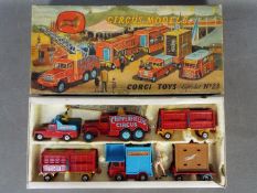 Corgi - Chipperfields - A No.23 Gift Set Chipperfields Circus models 2nd issue from 1964.