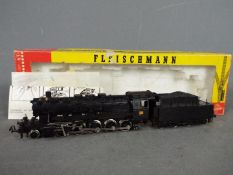 Fleischmann - A boxed Fleischmann HO gauge 2-10-0 class 150 steam locomotive and tender Op.
