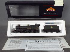 Bachmann Branch-Line - an OO gauge modified Hall class locomotive and tender 4-6-0 'Wraysbury Hall'