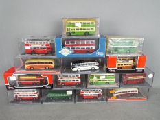 Corgi Original Omnibus - A fleet of 15 x boxed bus models in 1:76 scale including code 3 Ribble