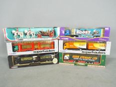 Corgi Superhaulers - A collection of 6 x boxed vehicles including # 59531 Scania Guiness truck and