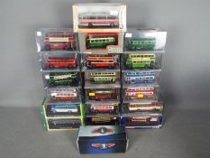 Corgi Original Omnibus - Atlas Editions - A group of 20 x boxed bus models in 1:76 scale including