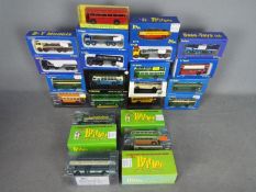 Base Toys - Trux - Britbus - A collection of 21 x boxed bus and truck models in 1:76 scale