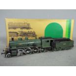 Trix - A boxed Trix HO gauge class 38 steal locomotive and tender Op.No.3894 in Bayern green livery.