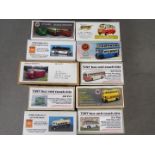 Little Bus Company - Marsden Models - Sunrise - A group of 10 x resin model bus kits in 1:76 scale
