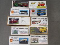 Little Bus Company - Marsden Models - Sunrise - A group of 10 x resin model bus kits in 1:76 scale