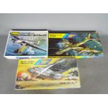 Frog - Playfix Kits - 3 x boxed model airplane kits including # F207 1:72 scale Armstrong Whitworth