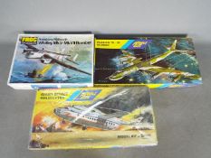 Frog - Playfix Kits - 3 x boxed model airplane kits including # F207 1:72 scale Armstrong Whitworth