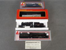 Hornby and Lima - three OO gauge locomotives comprising Hornby Ivatt class locomotive and tender
