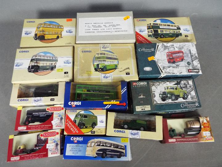 Corgi - 15 boxed diecast model vehicles in various scales by Corgi.