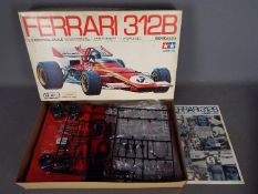 Tamiya - A vintage boxed BS1027 Ferrari 312B 1:12 'Big Scale' plastic model kit.