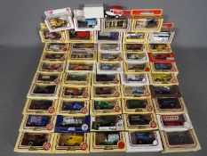 Lledo - 50 boxed diecast vehicles by Lledo.