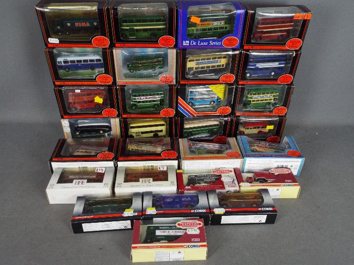 EFE - Corgi Trackside - A collection of 28 x boxed buses and trucks in 1:76 scale including #