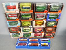 EFE - Base Toys - A group of 26 x boxed bus and truck models in 1:76 scale including # 14006DL Bath