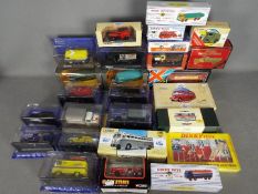 Corgi - Atlas Dinky - Michelin Collection - A group of 25 x boxed / carded vehicles in various