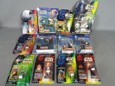 Star Wars, Kenner, Hasbro - A squad of 12 carded Star Wars figures.