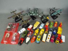Matchbox - Del Prado - A collection of 26 x Matchbox cars and 5 x airplane models including