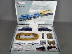 Corgi - A limited edition Pickfords Heavy Haulage set # 18002 with 2 x Scammell Contractors a