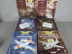 Corgi Aviation Archive - four 1:144 scale boxed diecast sets comprising Lockheed Hercules # 48404,