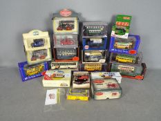 EFE, Corgi, Corgi Original Omnibus, Lledo - A boxed group of diecast vehicles in various scales.