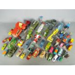 Dinky - Gama - Matchbox - A collection of over 30 x loose vehicles including a vintage Gama