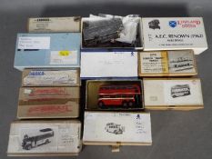 Anbrico - Pirate Models - Lowland - A collection of 9 x 1:76 scale pre or part built model buses
