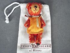 Teddy Bears Of Witney - A small fully jointed bear called Fonzie by Teddy Bears Of Witney.