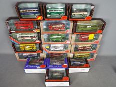 EFE - A collection of 19 x boxed 1:76 scale bus models including # 35211 Bournemouth Transport BET