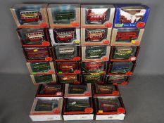 EFE - A collection of 26 x boxed bus models in 1:76 scale including # 30501 London Transport Guy GS