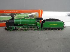 Hornby - A boxed 00 gauge 4-4-0 SR Schools Class locomotive named Stowe in Southern green livery