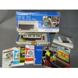 Commodore - A collection of vintage computer equipment including boxed Commodore 64 computer with