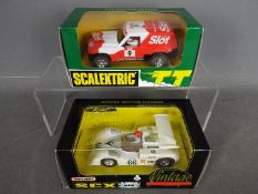 Scalextric / Matchbox SCX - a Scalextric 4 x 4 Racing System Patrol 'Mas Slot' Ref 6517 214/600 and