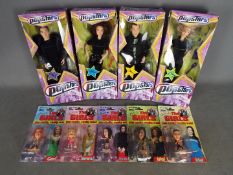 Character Options - Topps - A collection of 4 x boxed Popstars Hearsay dolls and 5 x carded Topps