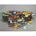 Dinky - Corgi - Matchbox - A quantity of over 50 loose diecast vehicles in various scales including