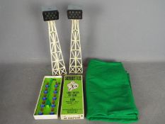 Subbuteo - A collection of items including a boxed # 68 team of Chile,