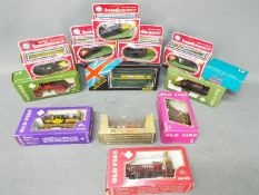 Zylmex, Brumm, Rio, Solido - 14 diecast and plastic model vehicles in various scales.