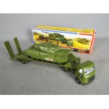 Dinky - A boxed AEC Artic Transporter with Chieftain Tank. # 616.