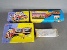 Corgi Classics - A collection of 4 x boxed Showmans Range vehicles including # 97957 ERF 8 Wheel