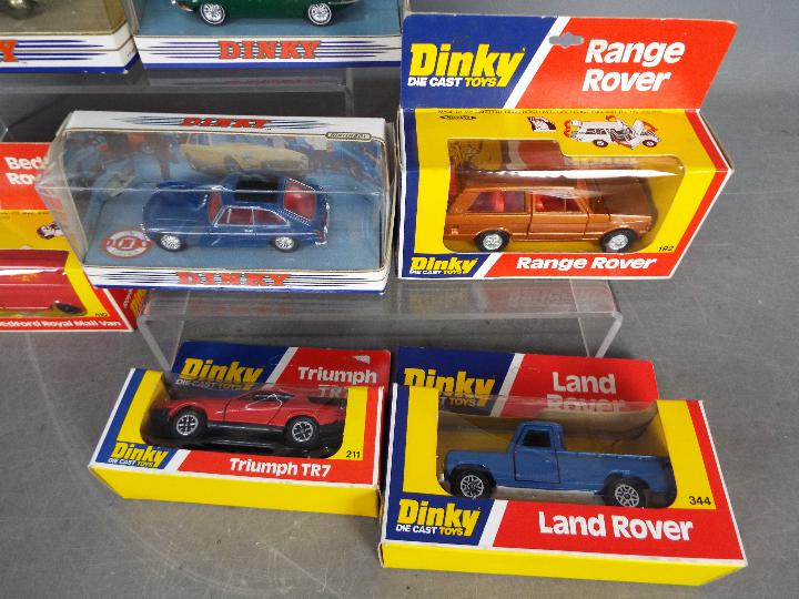 Dinky - Matchbox - A collection of 8 x boxed vehicles including # 192 Range Rover, # 344 Land Rover, - Image 3 of 3