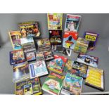 Commodore - A large collection of 49 x games cassettes including Sherlock, Ninja 2,
