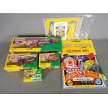 Corgi Classics - A collection of 4 x boxed Showmans Range items with associated posters.