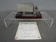 Tyler Castings - A scarce Promotional Model made in pewter to celebrate the launch of the Leyland