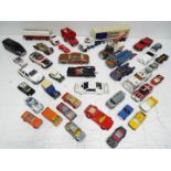 Corgi - Matchbox - Lesney = Playworn collection, including the Batman Car,