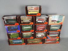 EFE - 16 boxed diecast model buses from EFE.