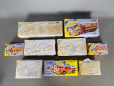 Corgi Classics - A collection of 9 x boxed Chipperfields models including # 97887 Bedford O