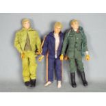 Palitoy, Action Man - Three unboxed vintage Action Man figures.