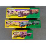 Corgi Classics - 3 x boxed Showmans Range models including # 21701 AEC Closed Pole Truck with