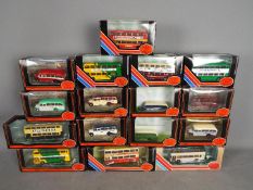 EFE - 16 boxed diecast model buses by EFE.