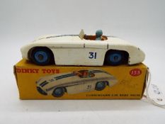 Dinky - A boxed # 133 Cunningham C-5R Road Racer in Good condition,