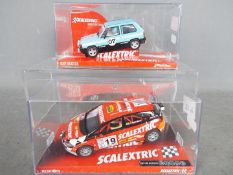 Scalextric - a Scalextriclub Tecnitoys 2007 Edition Racing Car #6241 and a scalextric Tecnitoys